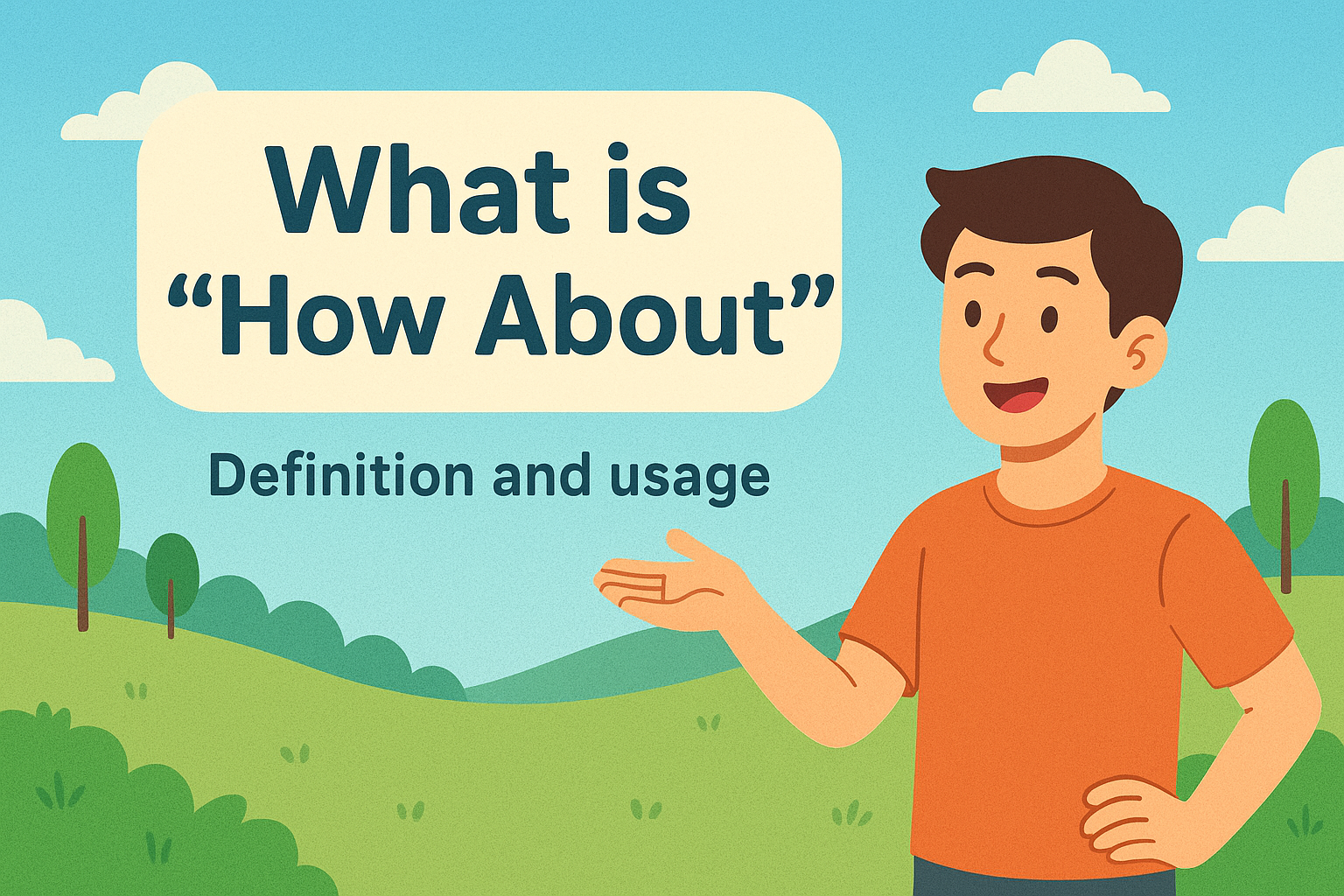 Cấu trúc How About là gì? ĐỊnh nghĩa và cách dùng
