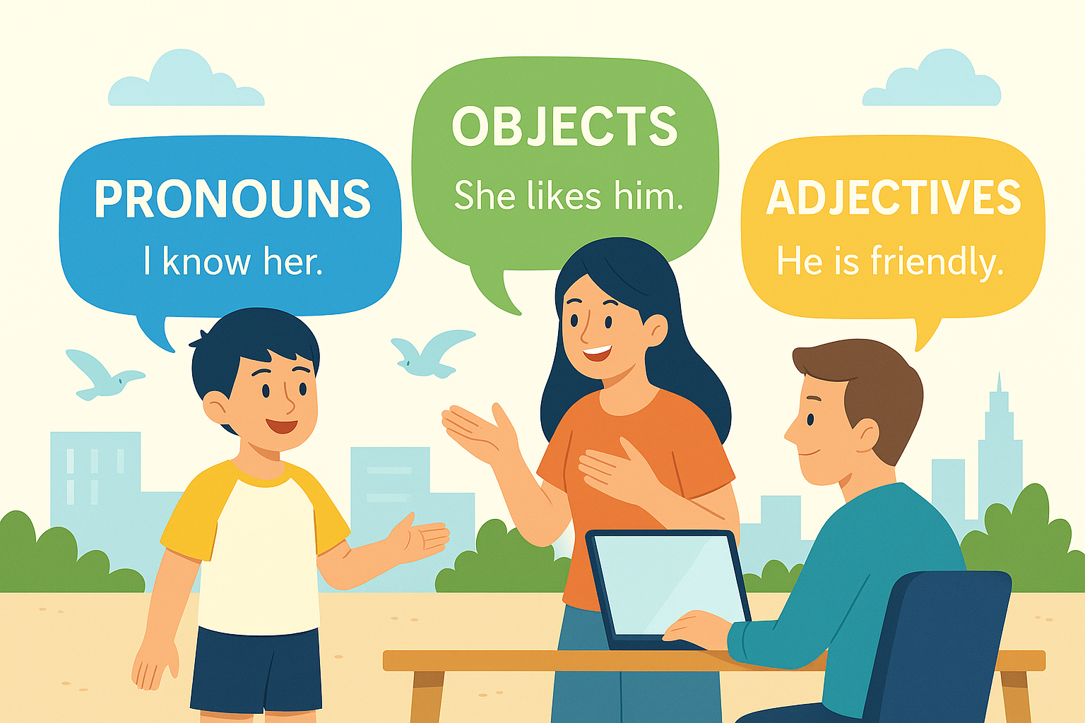 Cách Dùng Đại Từ và Tân Ngữ trong Tiếng Anh