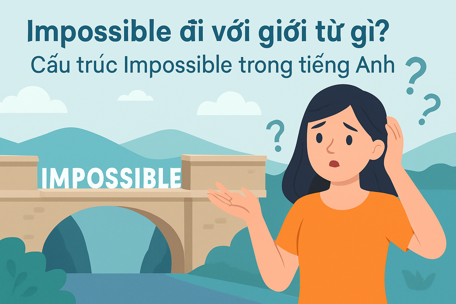 Impossible đi với giới từ gì? Cấu trúc impossible trong tiếng Anh