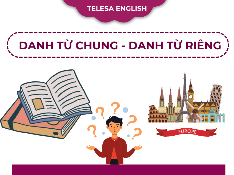 Danh từ chung là gì? Danh từ riêng là gì? Cách phân biệt và áp dụng vào bài tập thực tế
