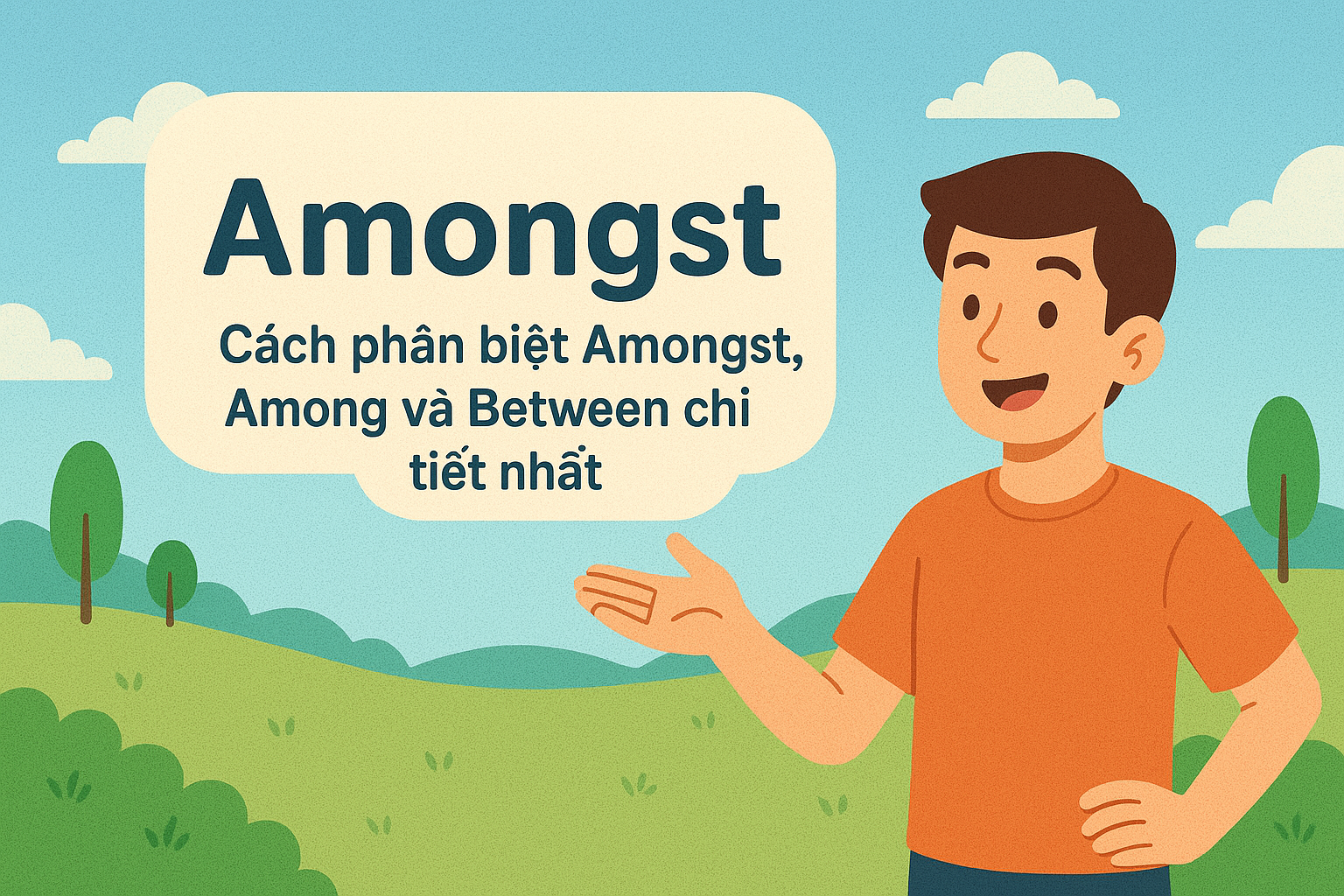 Amongst là gì? Cách phân biệt Amongst, Among và Between chi tiết nhất