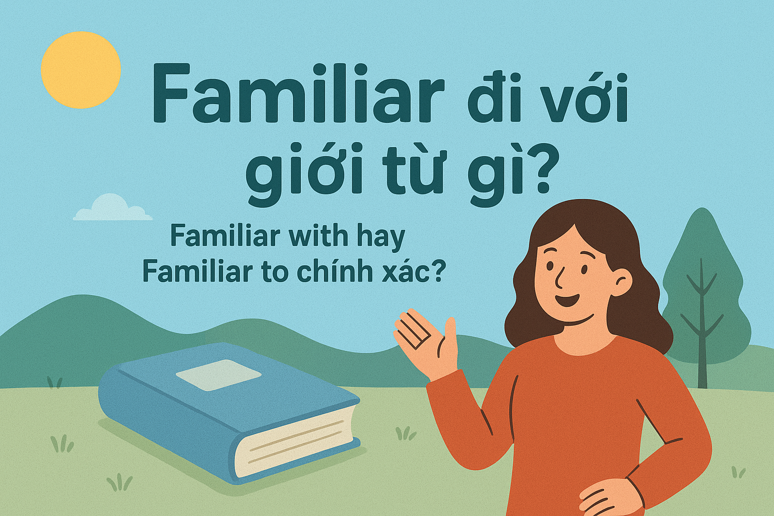 Familiar đi với giới từ gì? Familiar with hay Familiar to chính xác?