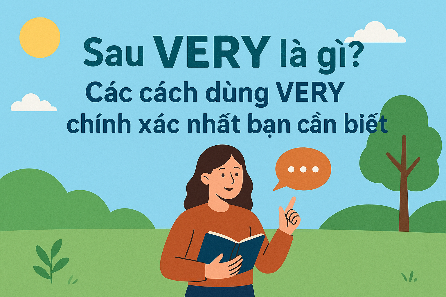 Sau very là gì? Các cách dùng Very chính xác nhất bạn cần biết