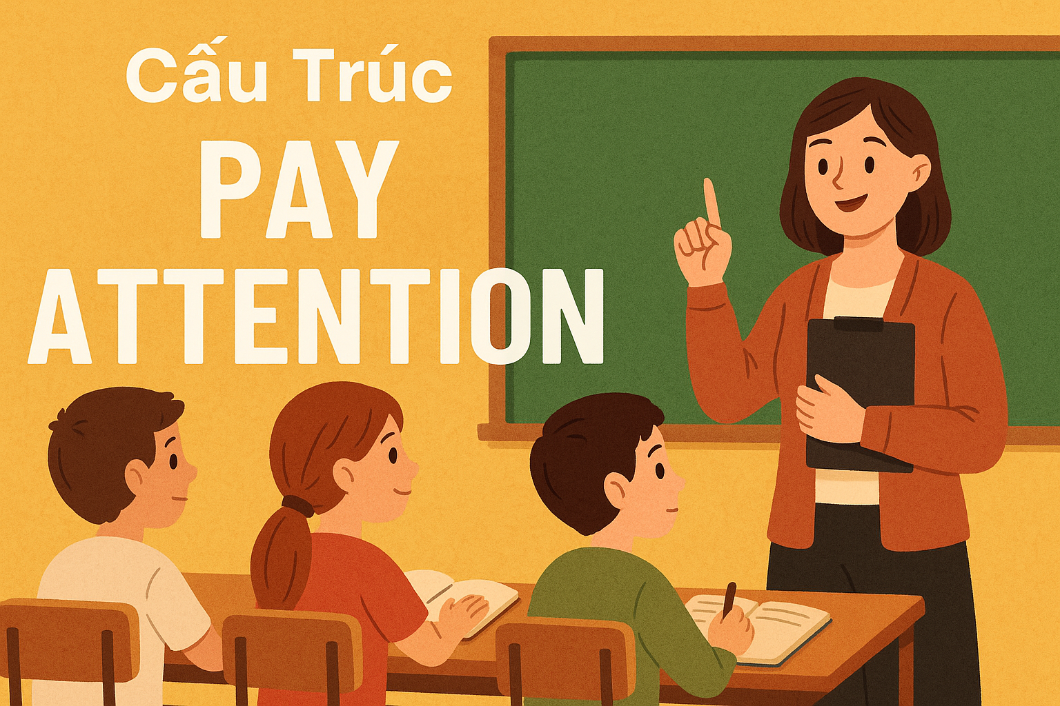 Cấu trúc pay attention là gì? Cách dùng và bài tập vận dụng