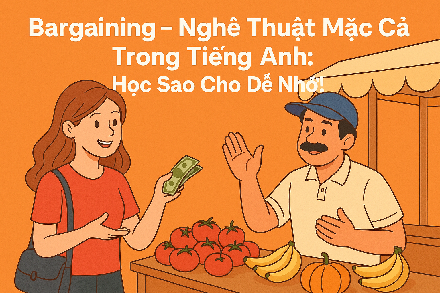 Bargaining – Nghệ Thuật Mặc Cả Trong Tiếng Anh: Học Sao Cho Dễ Nhớ!
