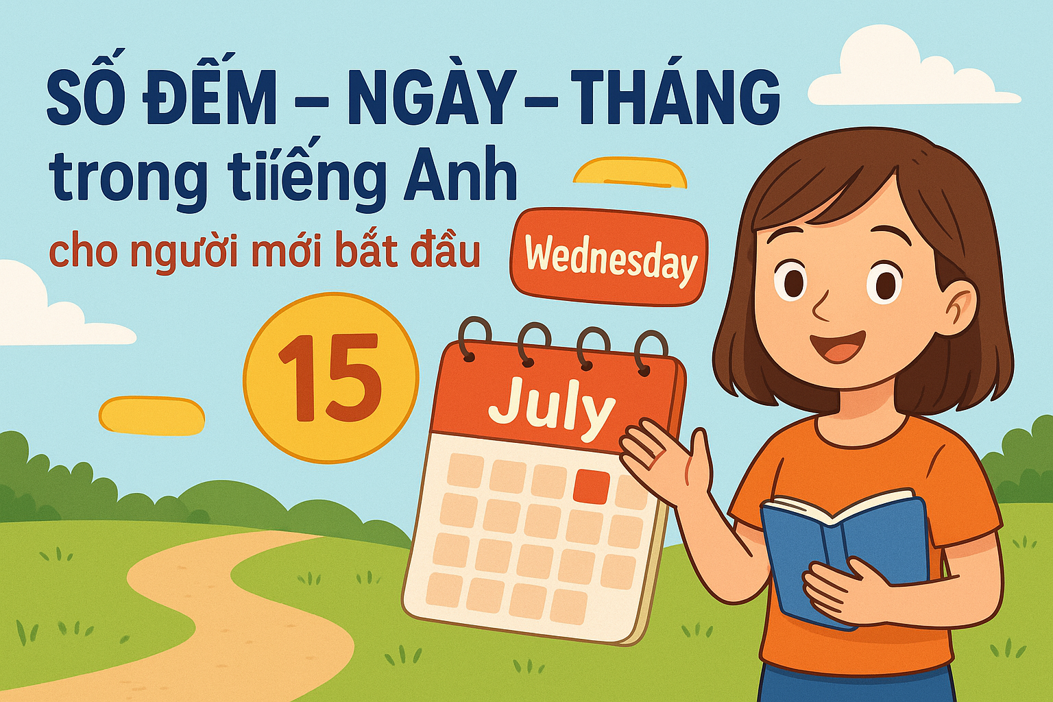 Số đếm – Ngày – Tháng trong tiếng Anh cho người mới bắt đầu
