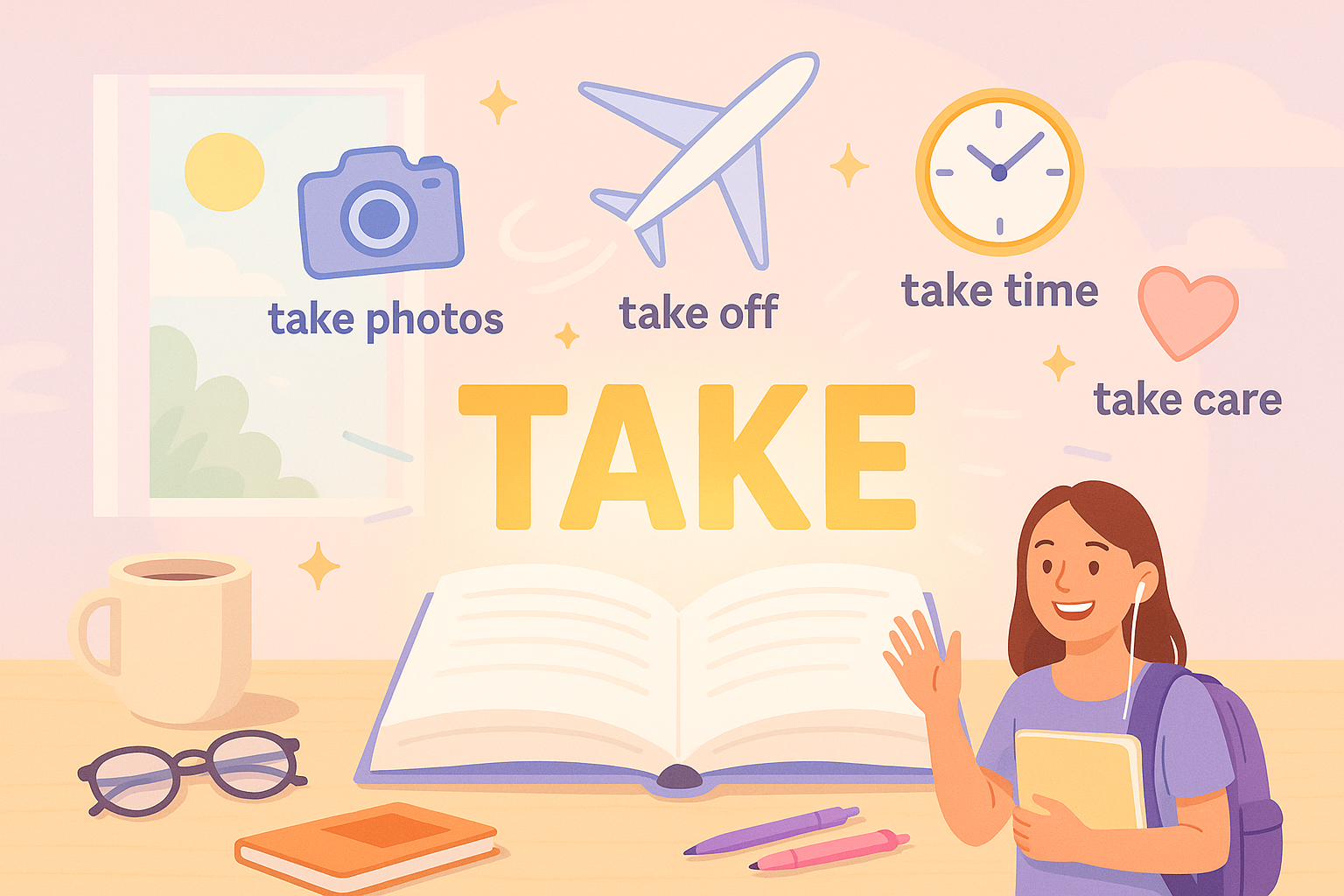 Khám phá 75+ cụm từ tiếng Anh với TAKE