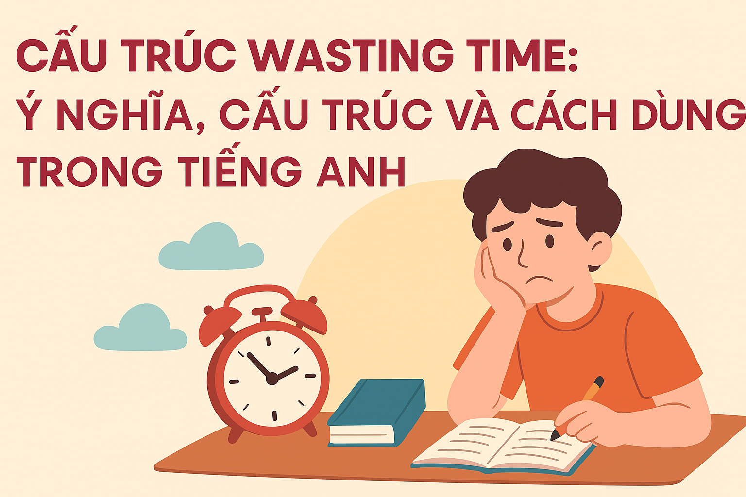 Cấu trúc Wasting time: Ý nghĩa, cấu trúc và cách dùng trong tiếng Anh