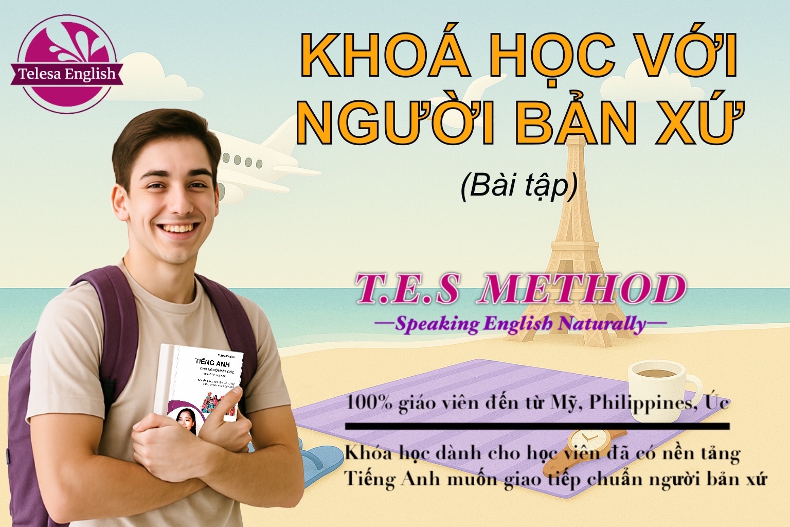 TELESA ENGLISH - Khoá Bản Xứ - Nộp bài tập